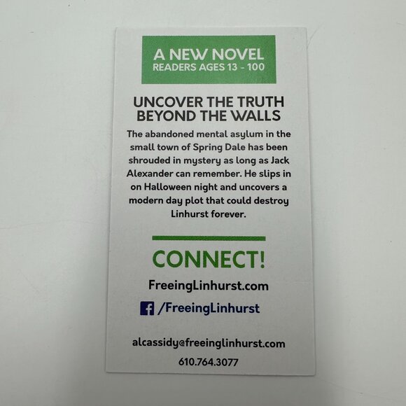 Freeing Linhurst by Al Cassidy / Signed / Paperback - Picture 6 of 12